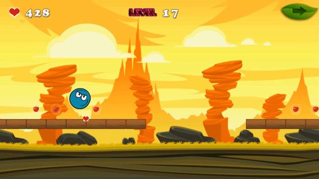 МультИгра. Blue Ball 5 (Синий шарик 5) часть 1 смотреть онлайн