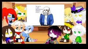 Реакция андертейла на (комикс в гаче клубе)