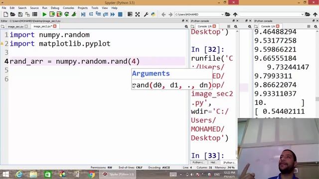 بالعربي Python for Data Science Overview: NumPy, SciPy & Matplotlib смотреть онлайн