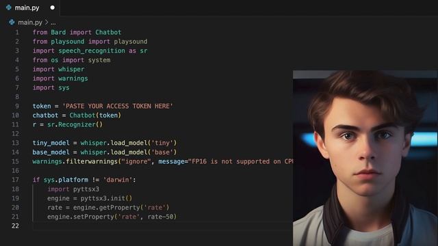 Create a Bard Voice Assistant with Python смотреть онлайн