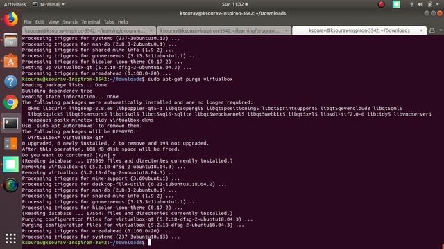 How to download, install and uninstall virtualbox on Ubuntu 18.04 смотреть онлайн