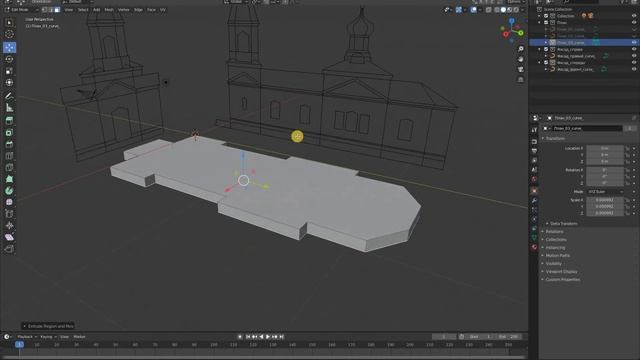 Моделирование зданий и сооружений России в 3D на основе чертежей из архивов Президентской библиотек смотреть онлайн