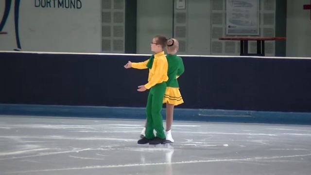 Paula KAPPIS Jan EISENHABER Practice NRW Trophy 2015