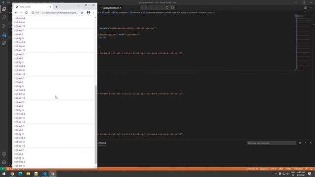 Bootstrap 5 - Parte 4 (Grid system, filas y columnas) смотреть онлайн
