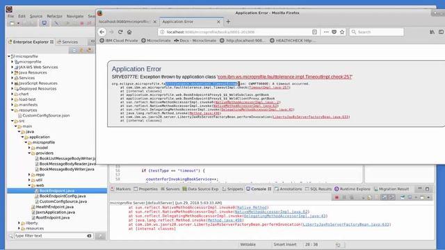 Develop Java EE fault tolerant Microservice with Open Liberty and Microprofile смотреть онлайн
