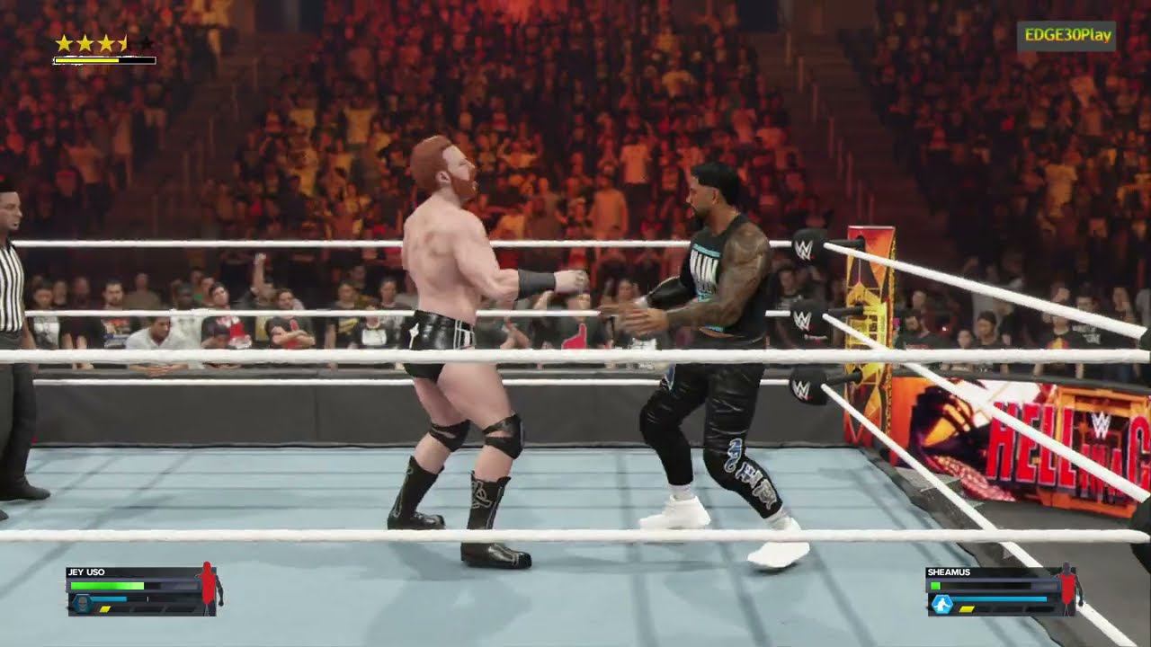 WWE2K24 Jey Uso vs Sheamus смотреть онлайн