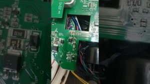 Haier HB-Q36B ремонт. постоянно крутятся щетки.