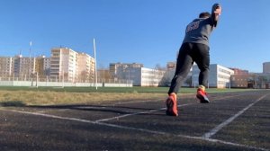 БЕГ 100 МЕТРОВ на время.ПРЫЖОК В ДЛИНУ с разбега.