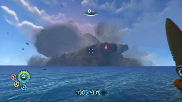 Subnautica aurora explosion смотреть онлайн