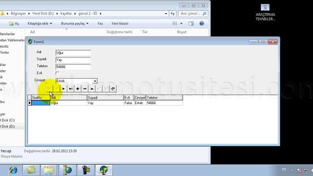 Delphi - Görsel Programlama 2 - İkinci Öğretim - 28 Şubat 2012