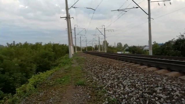 Вечерняя прогулка по железной дороге. Река Сим. Город Аша смотреть онлайн