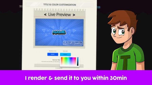 [BANNER] Professional Channel Art TEMPLATE | YouTube/Twitter HEADER | No Photoshop, Gimp, Paint.NET смотреть онлайн
