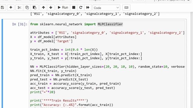 Algorithmic Trading and Price Prediction using Python Neural Network Models смотреть онлайн