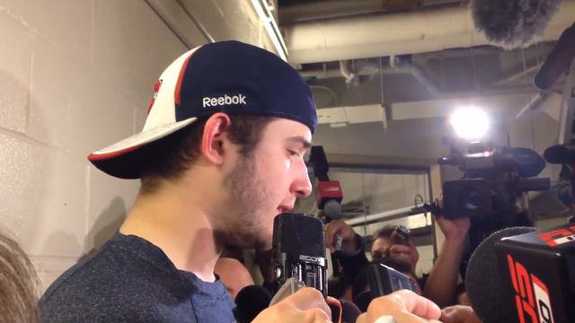 Dustin Tokarski after the Habs 3-2 overtime win over the Rangers смотреть онлайн