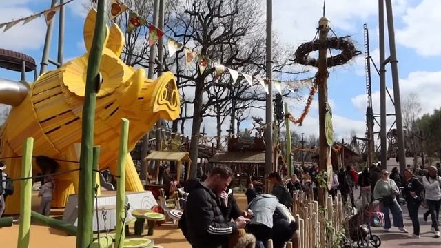 Toutatis FIRST RIDE & Review - Parc Astérix NEW For 2023 смотреть онлайн