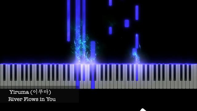 How to play Yiruma - River Flows in You (Easy Piano Tutorial) смотреть онлайн