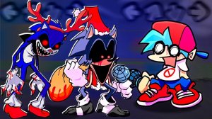 Новая Песня ЛОРД ИКС Соник против Соник.EXE во Friday Night Funkin Мод vs SlayBells Song FNF Mod