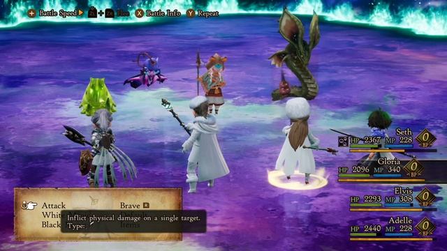 Bravely Default 2 #6 — Заклинательница Змей {Switch} прохождение часть 6 смотреть онлайн