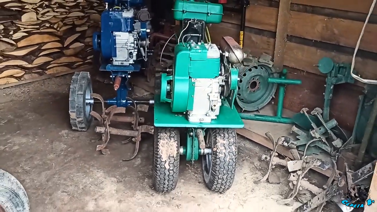 О восстановлении и модернизации мотоблоков. В гостях у Константина Михайловича.? Любимое дело! смотреть онлайн