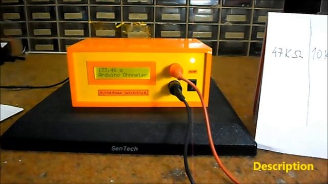 DIY Autorange Arduino Ohmmeter