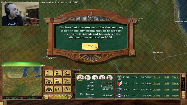 Railroad Tycoon 3 -- Ep 02 -- Germantown, U.S.A. -- All Gold, Hard Difficulty смотреть онлайн