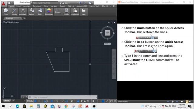 AutoCAD LS 2-5 | Drawing Basics смотреть онлайн