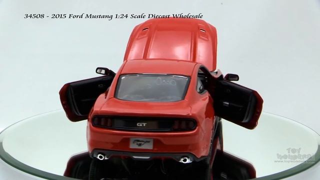 34508 2015 Ford Mustang 1:24 Scale Diecast Wholesale смотреть онлайн