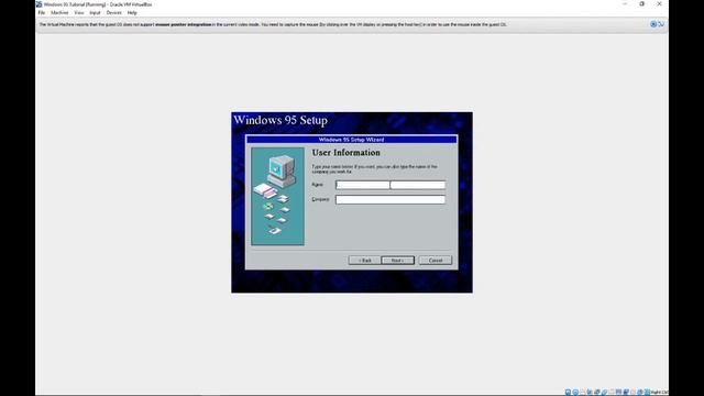 Virtualbox: How to set up Windows 95 смотреть онлайн