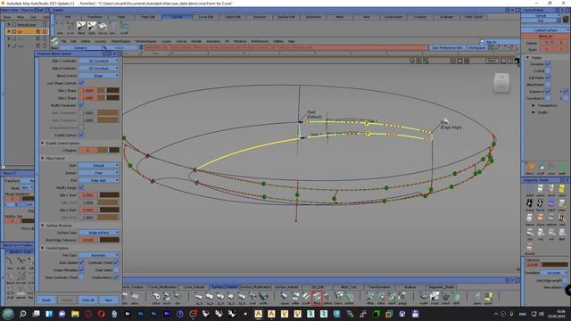 Autodesk Alias Modeling. Моделирование простой формы (Modeling Simple Form) RUS смотреть онлайн