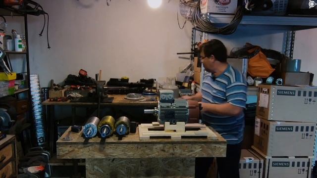 Проект Дуюнова | Разборка двигателя Siemens класса IE4 смотреть онлайн