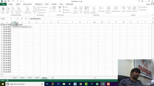 flash fill and string functions in excel | advanced excel and vba tutorials in tleugu смотреть онлайн