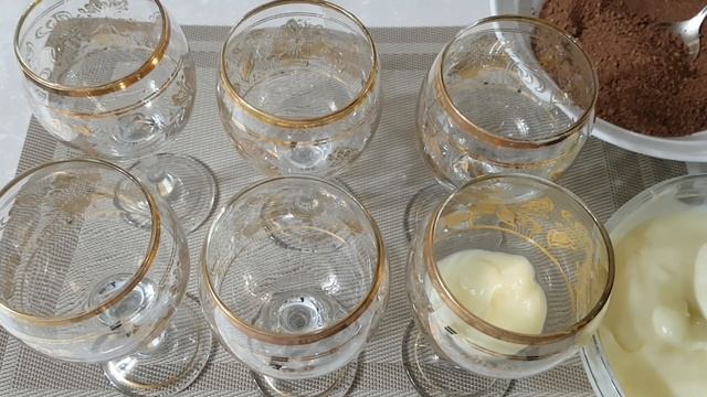 Десерт за 5 минут без выпечки/Десерт в стакане слоями/Трайфл/Крем пломбир рецепт смотреть онлайн