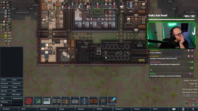 ☐ Rimworld 30 x 30 Challenge ☐ | Attempt 2 - Part 7 | QoL Mods & No DLC смотреть онлайн