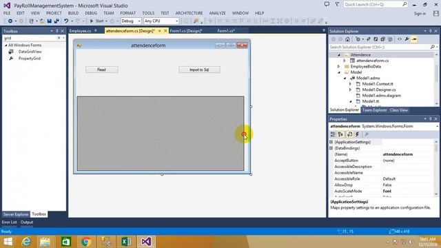 Import Attendance from excel to Sql || Pay Roll Management System in net Application C# 8 смотреть онлайн