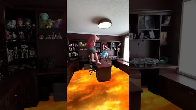 When the floor is ACTUALLY lava ? part 2 смотреть онлайн