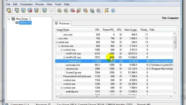 Remote Process Explorer (Demo) смотреть онлайн