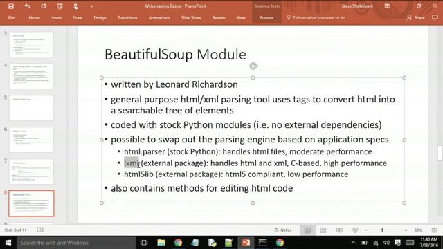 Webscraping by Example: An introduction to BeautifulSoup смотреть онлайн
