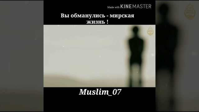 Вы обманулись - мирская жизнь ! смотреть онлайн