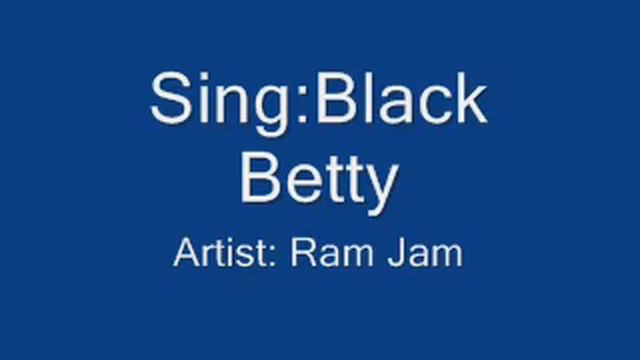 BLACK BETTY  Ram Jam Lyrics