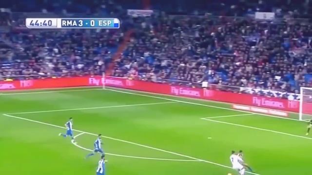 Красивый гол Роналду в ворота Эспаньола! смотреть онлайн