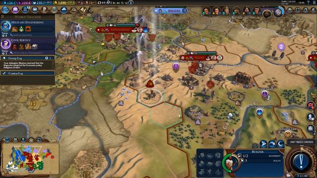 I Heard You Like Petra - Mali [#4] - Civilization VI Gathering Storm смотреть онлайн