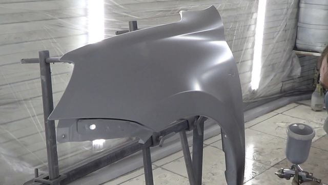 kalina II - ремонт крыла и бампера смотреть онлайн