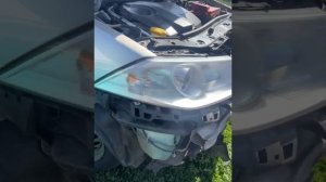 Установка LED-туманок на меган 2