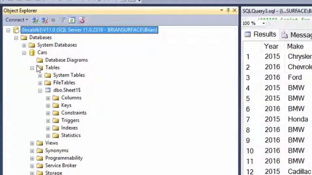 Demonstration of a conversational interface to a SQL Server back end using SILVIA STUDIO смотреть онлайн