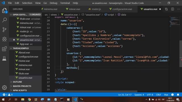 desarrollo de Vuetify y Axios смотреть онлайн