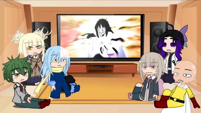 Anime Characters React To Each Other ||(2/6)|| || Rimuru Tempest || (Bad English)
