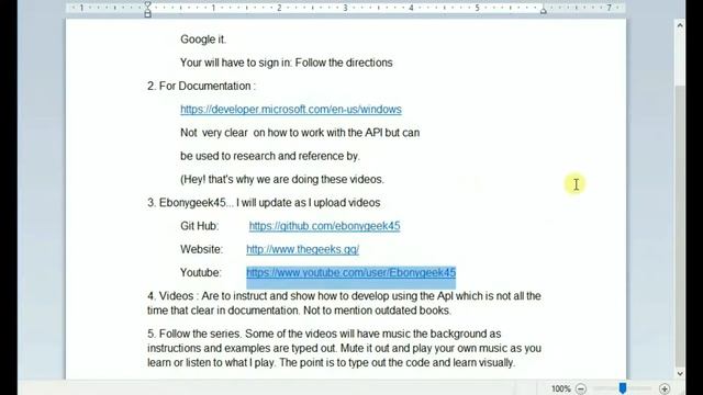 Win32 API C++ Tutorial - Introduction - 1 - Ebonygeek45 смотреть онлайн