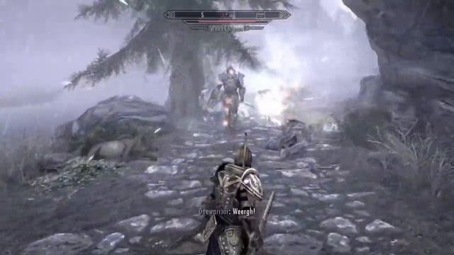 (Fighting the four kings of hell) Skyrim Special Edition on PS4 смотреть онлайн