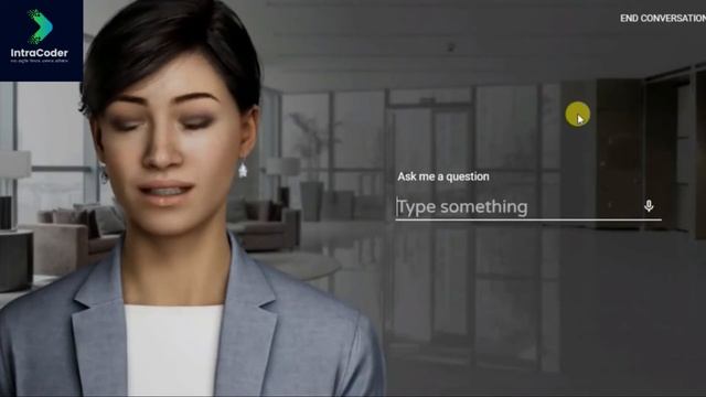 How To Create A 3D Human Based Virtual Assistant | Build A Voice Based ChatBot Using AI and ML смотреть онлайн