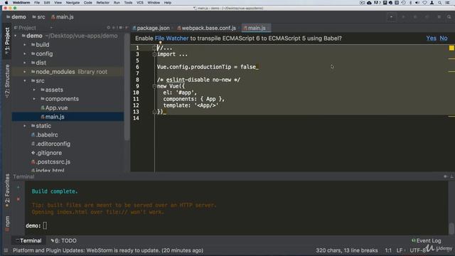 Vue js Fast Crash Course (Part 21)2019 смотреть онлайн